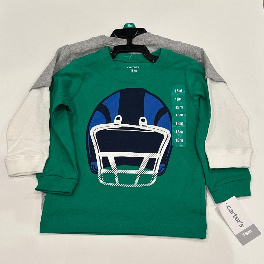 Carter's Long Sleeve Cotton T-Shirt Set